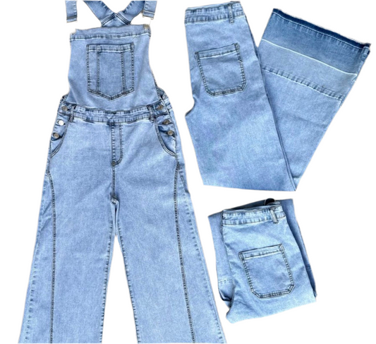 Overol Denim “Fit “👖✨