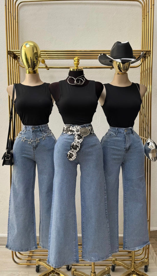 Jeans “Bring chain”💎