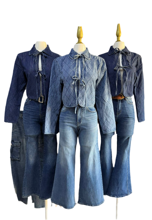 Jacket “Denim Bow”💙