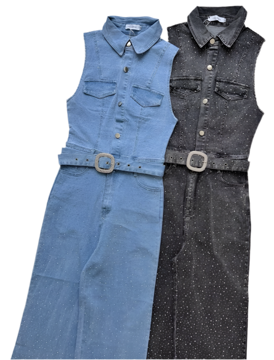 Jumpsuit Denim “Glam”💎
