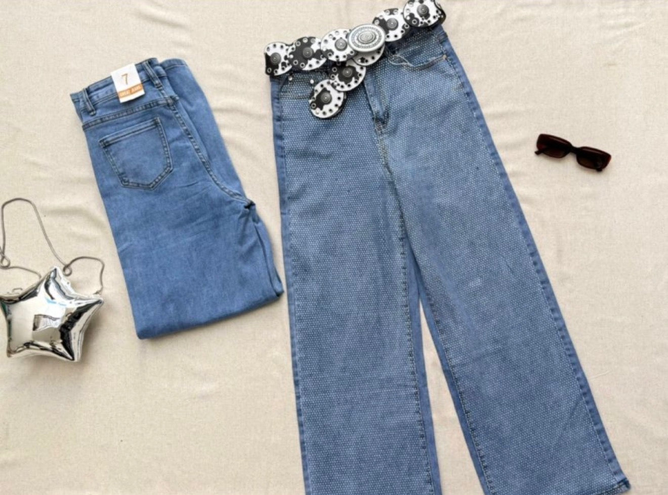 Jeans “Bring chain”💎